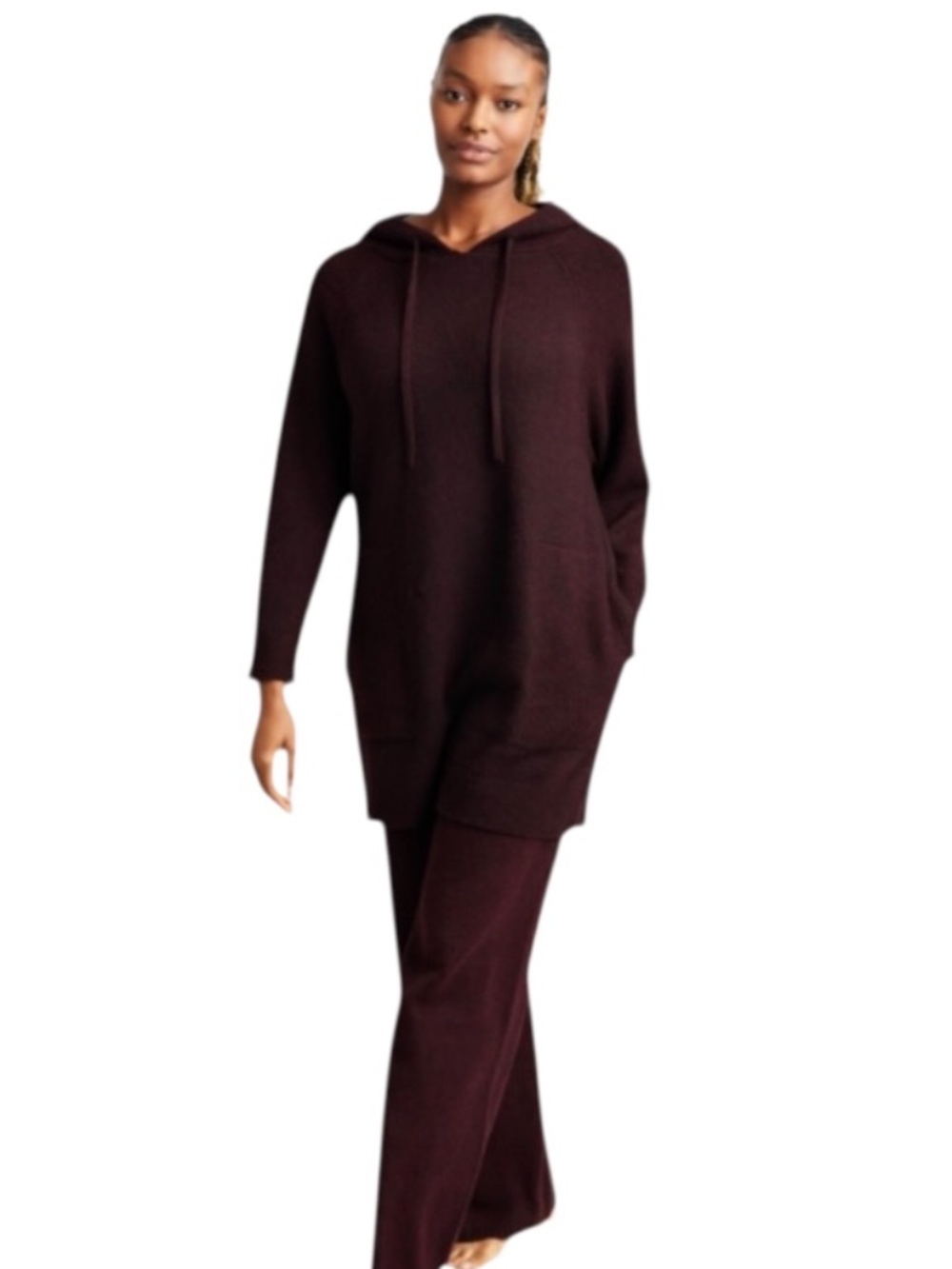 State of Day Women's Indulge & Rest Loungewear Tunic Hoodie, Cozy - NWT